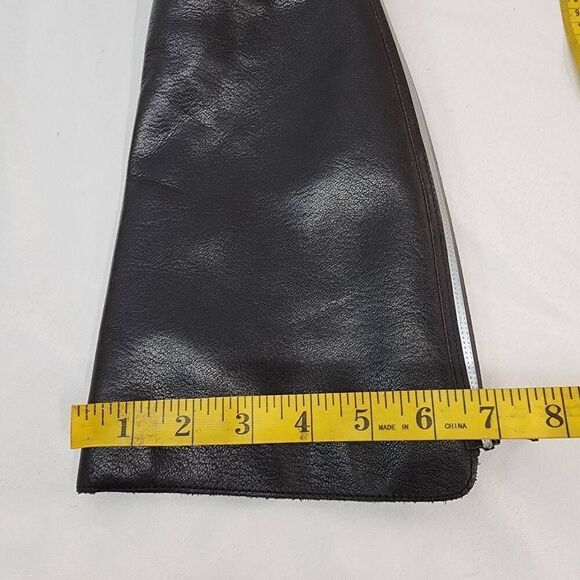 Steve Madden Size 6 M Womens Jasper Leather Almond Toe Knee High Riding Black Bo - Picture 8 of 9